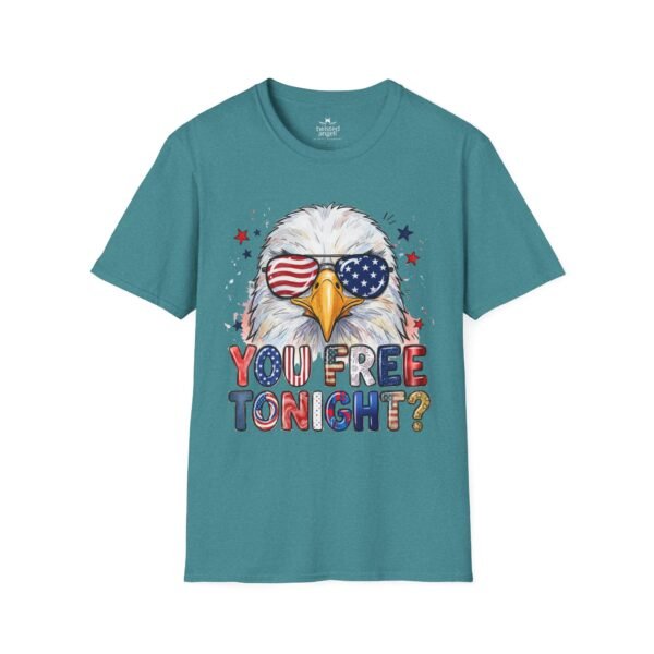 2521745612791751161_2048.jpeg Patriotic Eagle T-Shirt - "You Free Tonight?" 4th of July Tee