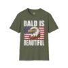 2526768536260258148_2048.jpeg Bald Is Beautiful Eagle T-Shirt — American Flag Patriotic Shirt for Bald Pride
