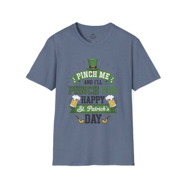 253198658581450903_2048.jpeg St. Patrick's Day Tee - "Pinch Me and I'll Punch You Happy" Funny Irish Drinking Shirt