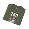 250 Years Baby Eagle T-Shirt – Patriotic American Flag Bald Eagle Tee for Independence Day & 4th of July