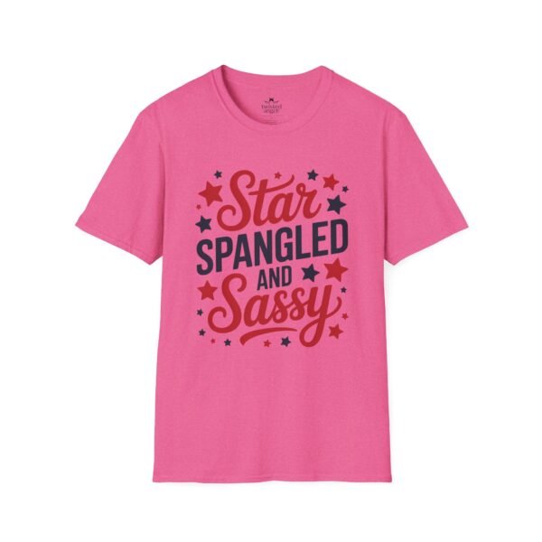 Star Spangled and Sassy T-Shirt — Patriotic Tee for Women