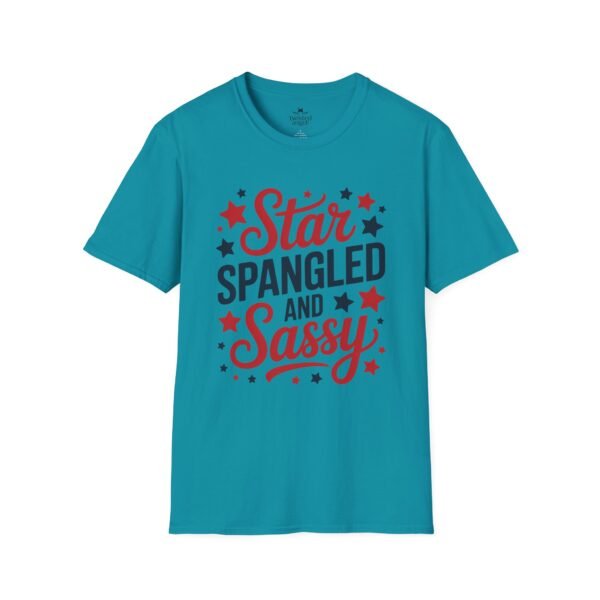 Star Spangled and Sassy T-Shirt — Patriotic Tee for Women