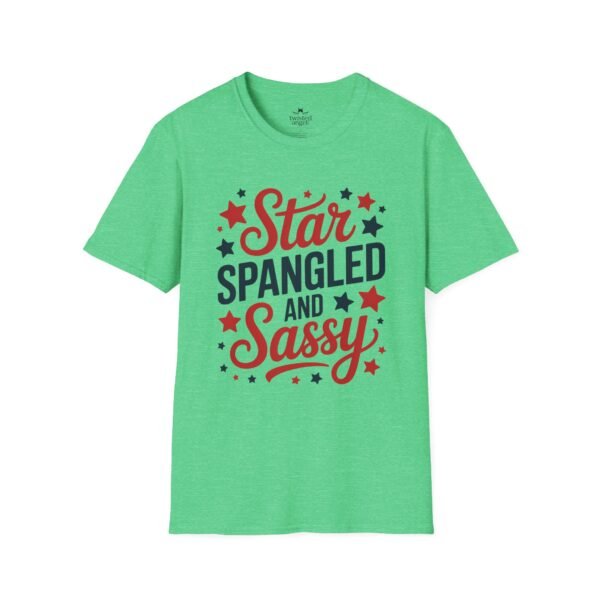 Star Spangled and Sassy T-Shirt — Patriotic Tee for Women