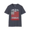 2983757466265127197_2048.jpeg Spangled Hammered T-Shirt – 'Time to Get Star Spangled Hammered' Patriotic Beer Flag Tee