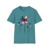 3033193596972949034_2048.jpeg Patriotic Boho Watercolor Flower T‑Shirt — America Floral Graphic Tee