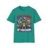 3038170746918328508_2048.jpeg 250 Years of Freedom Motorcycle Frog T-Shirt — Patriotic 4th of July Tee