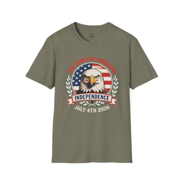 3074686840021116298_2048.jpeg Independence Eagle T-Shirt — 250 Years of American Independence, July 4th 2026