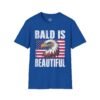 3098586914927374858_2048.jpeg Bald Is Beautiful Eagle T-Shirt — American Flag Patriotic Shirt for Bald Pride