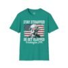 31969234711876501_2048.jpeg Stay Strapped or Get Clapped T-Shirt — Patriotic George Washington 1776 Flag Tee