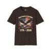 250 Years of Freedom T-Shirt — 1776–2026 Patriotic Eagle American Flag Tee