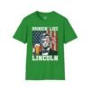 3388516665676977448_2048.jpeg Drinkin' Like Lincoln T-Shirt – Patriotic Abe Lincoln Beer Graphic Tee for 4th of July & Parties