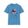 3433921208164633228_2048.jpeg Patriotic Boho Watercolor Flower T‑Shirt — America Floral Graphic Tee