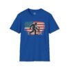 3468275793937401272_2048-1.jpeg Bigfoot ET American Flag T-Shirt — Sasquatch Silhouette Patriotic Tee
