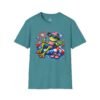 3528252379071419524_2048.jpeg Fourth of July Patriotic Frog with Beer T-Shirt — Relaxing American Flag Pool Float Design