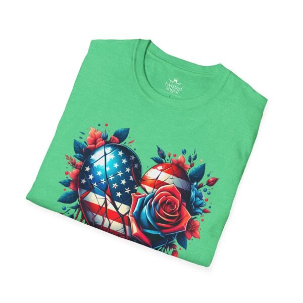 3662878131578230246_2048.jpeg Patriotic Broken Heart Tee — American Flag & Rose Graphic T-Shirt