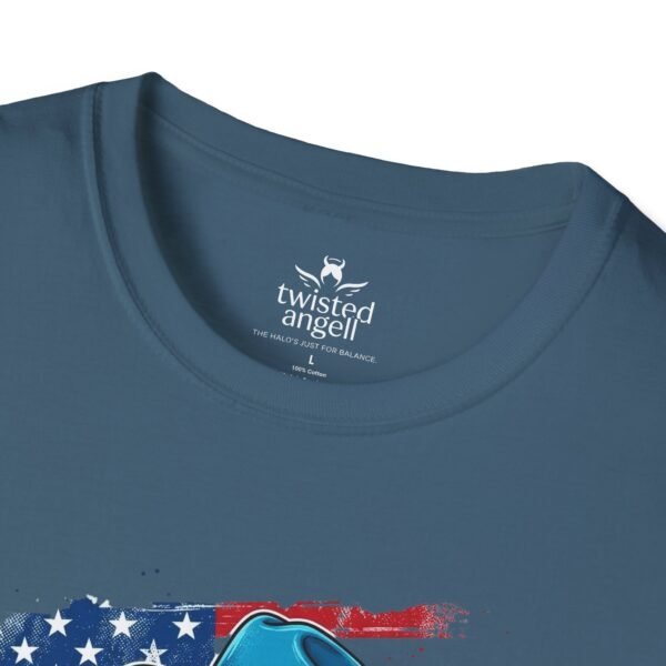 3665121899410615462_2048.jpeg Cowgirl Flag T-Shirt — "This One's For Toby" Patriotic Rodeo Tee