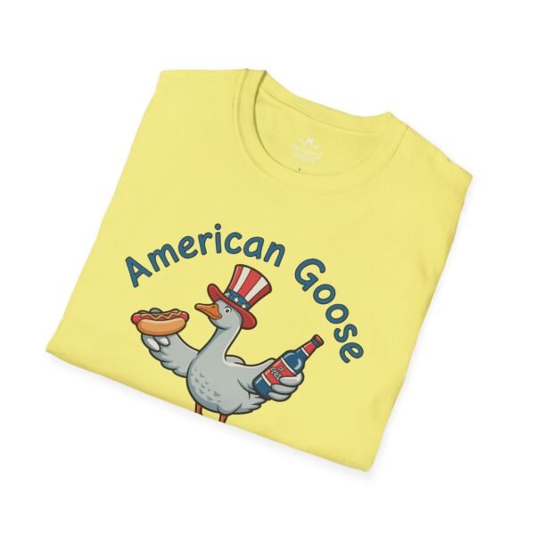 4007962292411686972_2048.jpeg Patriotic American Goose 'Gett'n Loose' T-Shirt