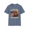 401601531668794589_2048.jpeg Local Egg Dealer T-Shirt — Funny Rooster & American Flag Chicken Farm Tee