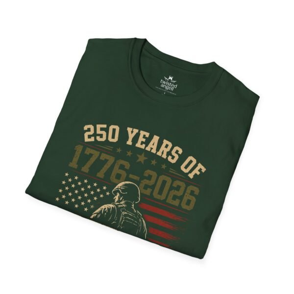 Freedom Soldier  1776-2026 T-Shirt — 250 Years of Freedom Patriotic Tee