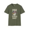 250 Years Baby Eagle T-Shirt – Patriotic American Flag Bald Eagle Tee for Independence Day & 4th of July