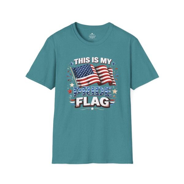 This Is My Pride Flag T-Shirt — American Flag Patriotic Tee for 4th of July