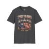 250 Years 1776-2026 Jet Fighter Flag T-Shirt — American Anniversary Patriotic Tee