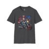 4218260500140976440_2048.jpeg Uncle Sam Riding Motorcycle - Patriotic Flag T-shirt