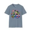 4223942773049697453_2048.jpeg Fourth of July Patriotic Frog with Beer T-Shirt — Relaxing American Flag Pool Float Design