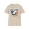 250 Years Eagle Flag T-Shirt — "We the People" Patriotic Anniversary Tee