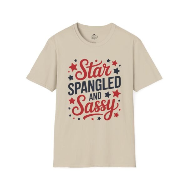 Star Spangled and Sassy T-Shirt — Patriotic Tee for Women