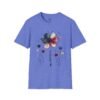 4538989529218135552_2048.jpeg Patriotic Boho Watercolor Flower T‑Shirt — America Floral Graphic Tee