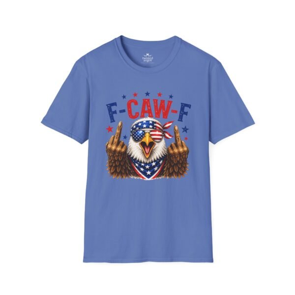 4623024472932800697_2048.jpeg Graphic T-Shirt — Patriotic Eagle "F CAW-F" Middle Finger Design