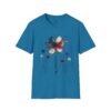 4689316130634884751_2048.jpeg Patriotic Boho Watercolor Flower T‑Shirt — America Floral Graphic Tee