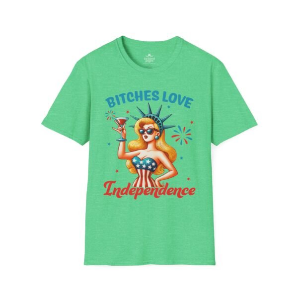 471316330600204778_2048.jpeg Independence Pin-Up Tee — "Bitches Love Independence" 4th of July Graphic T-Shirt