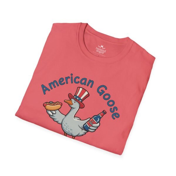 4807880549248665855_2048.jpeg Patriotic American Goose 'Gett'n Loose' T-Shirt