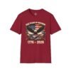 250 Years of Freedom T-Shirt — 1776–2026 Patriotic Eagle American Flag Tee