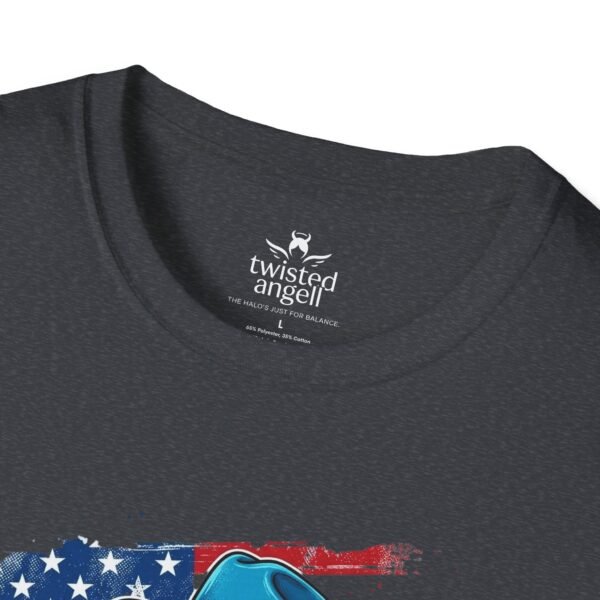 5160368929191127752_2048.jpeg Cowgirl Flag T-Shirt — "This One's For Toby" Patriotic Rodeo Tee