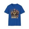 250 Years of 'Merica T-Shirt — Patriotic American Flag Bigfoot Graphic Tee