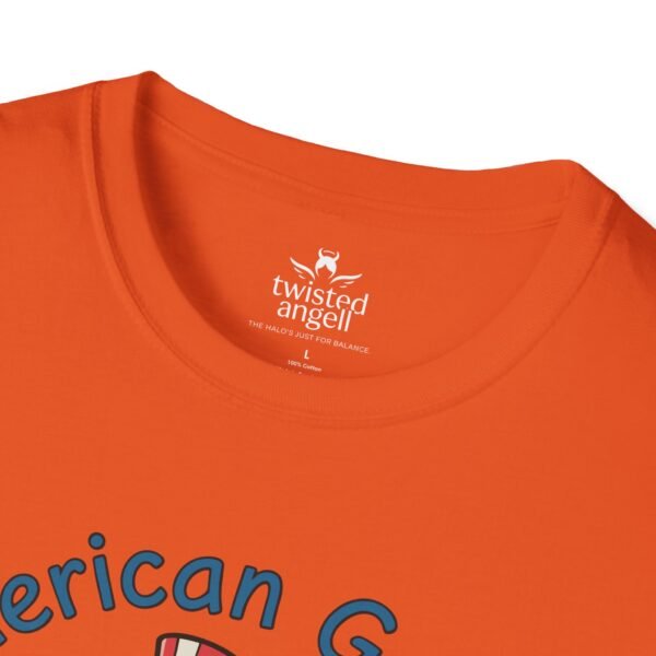 5925321036382854027_2048.jpeg Patriotic American Goose 'Gett'n Loose' T-Shirt