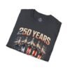 250 Years 1776-2026 Jet Fighter Flag T-Shirt — American Anniversary Patriotic Tee