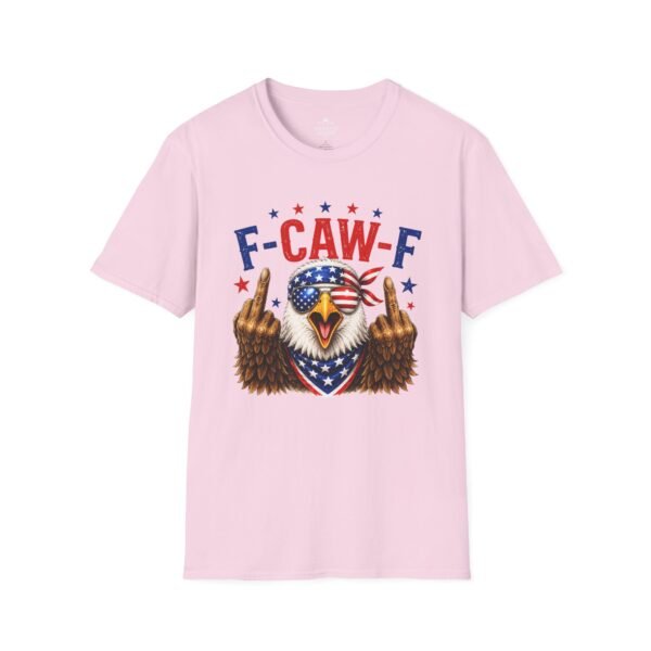 6167997757522386935_2048.jpeg Graphic T-Shirt — Patriotic Eagle "F CAW-F" Middle Finger Design