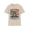 6513304043751596184_2048.jpeg 250 Years of Freedom Motorcycle Frog T-Shirt — Patriotic 4th of July Tee