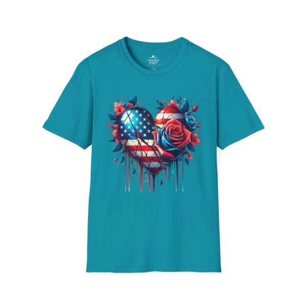 6705491586888349850_2048.jpeg Patriotic Broken Heart Tee — American Flag & Rose Graphic T-Shirt