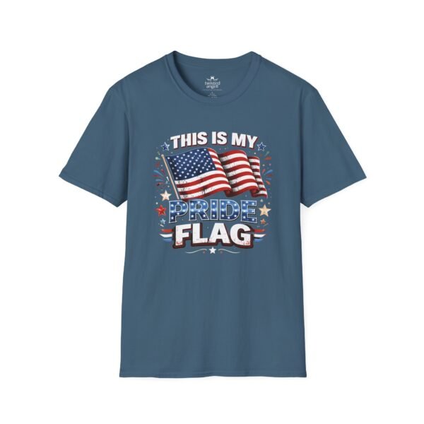 This Is My Pride Flag T-Shirt — American Flag Patriotic Tee for 4th of July