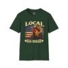 6854923099700236217_2048.jpeg Local Egg Dealer T-Shirt — Funny Rooster & American Flag Chicken Farm Tee