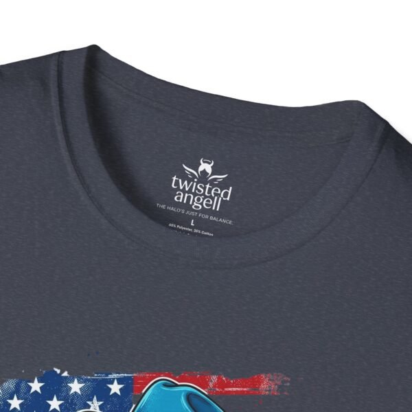 6901305380770895050_2048.jpeg Cowgirl Flag T-Shirt — "This One's For Toby" Patriotic Rodeo Tee