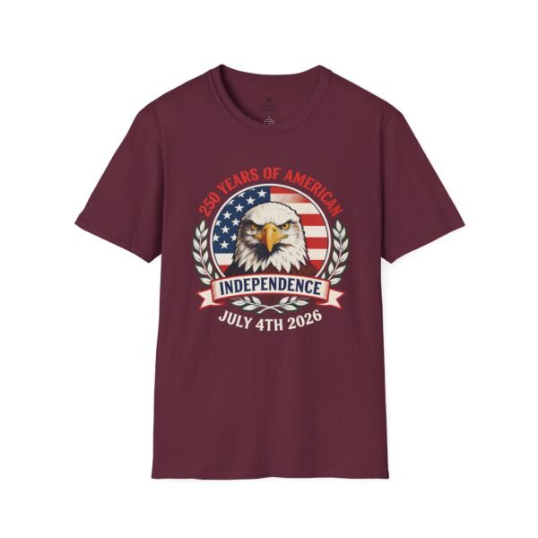 7008480911786552319_2048.jpeg Independence Eagle T-Shirt — 250 Years of American Independence, July 4th 2026