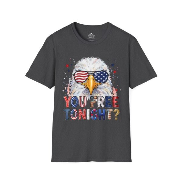 7235314238897947197_2048.jpeg Patriotic Eagle T-Shirt - "You Free Tonight?" 4th of July Tee