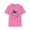 7267474172192717195_2048.jpeg Patriotic Boho Watercolor Flower T‑Shirt — America Floral Graphic Tee