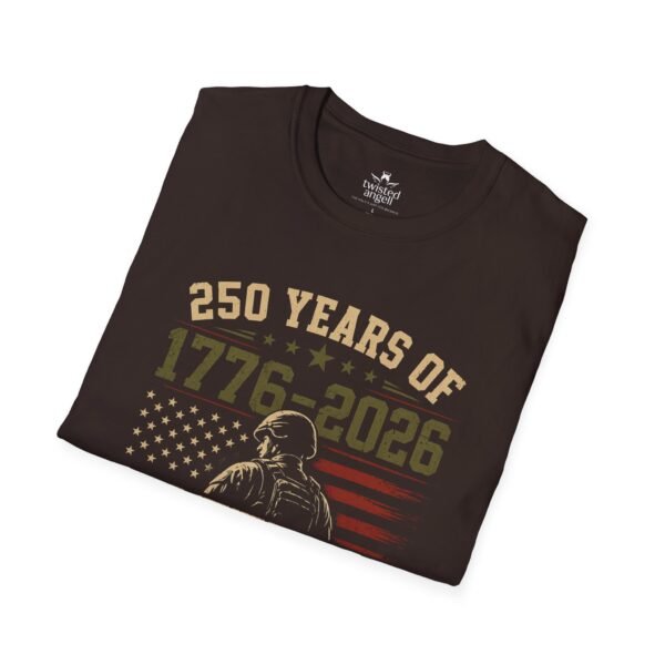 Freedom Soldier  1776-2026 T-Shirt — 250 Years of Freedom Patriotic Tee